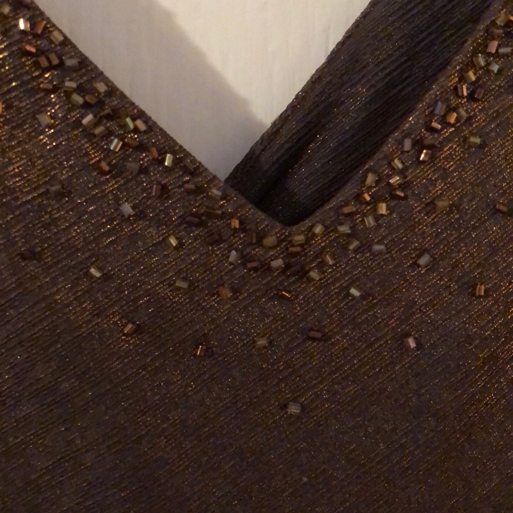 Beautiful Copper Tone dress - Picture 3 of 5